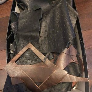 Lot of leather